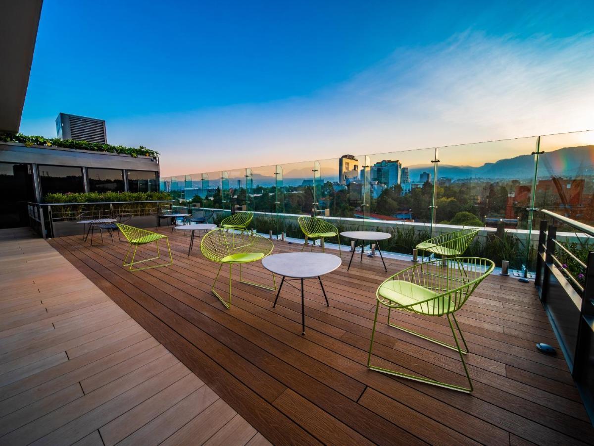 Galeria Plaza San Jeronimo Hotel Ciudad de México Exterior foto Rooftop